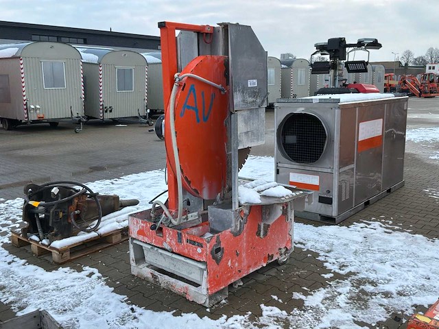 2022 lissmac dts 420-pe/n verticale steenzaagmachine / blokzaagmachine - afbeelding 3 van  9