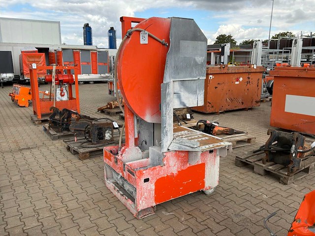 2022 lissmac dts 420 pe/n verticale steenzaagmachine / blokzaagmachine - afbeelding 15 van  19