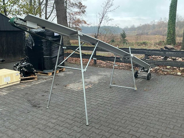 2022 log conveyor 28900 mobiele opvoer transportband - afbeelding 1 van  16