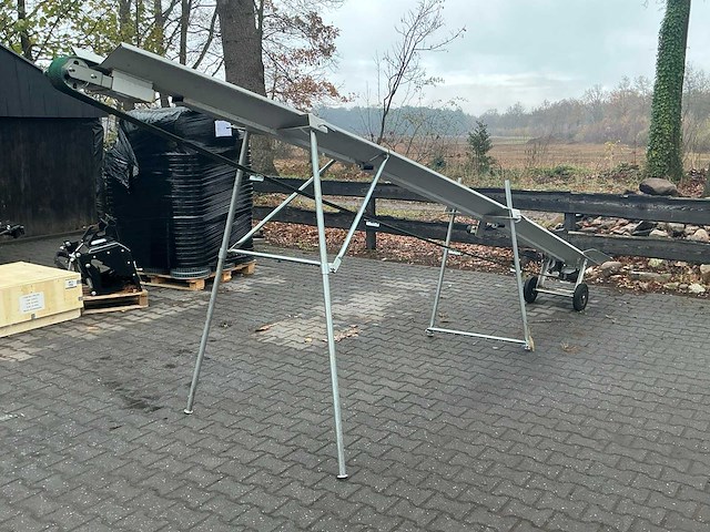 2022 log conveyor 28900 mobiele opvoer transportband - afbeelding 3 van  16