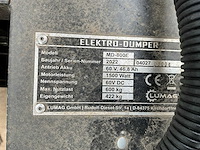 2022 lumag md-800e elektrische rupsdumper - afbeelding 3 van  11
