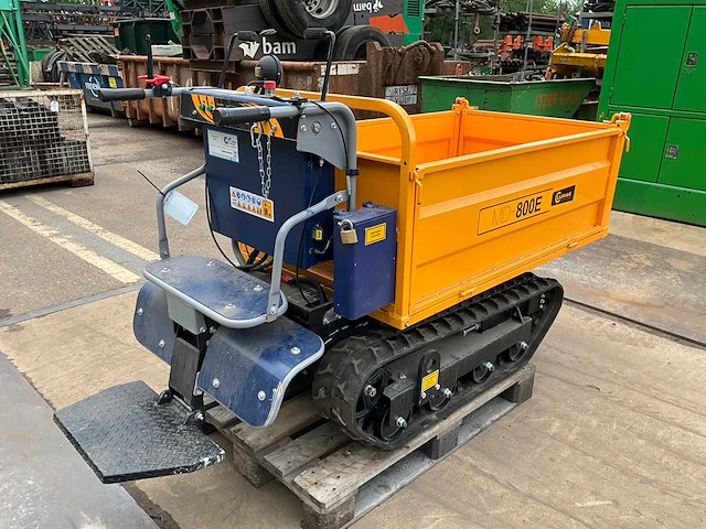 2022 lumag md-800e elektrische rupsdumper - afbeelding 1 van  11
