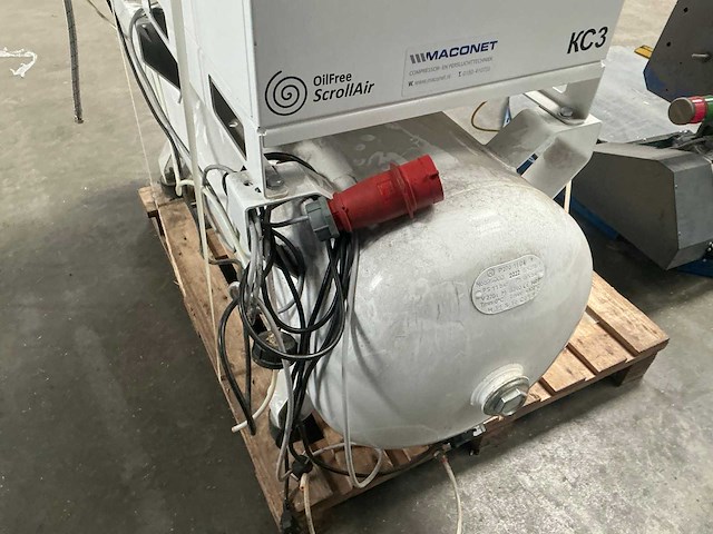 2022 maconet remeza kc3-8-270d luchtcompressor oilfree scroll air - afbeelding 9 van  11