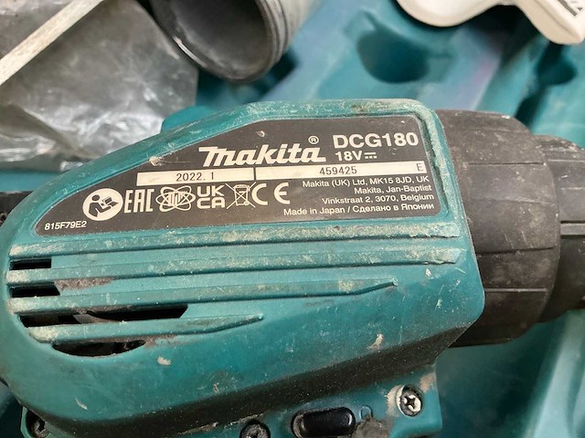 2022 makita dcg180 kitspuit - afbeelding 3 van  3