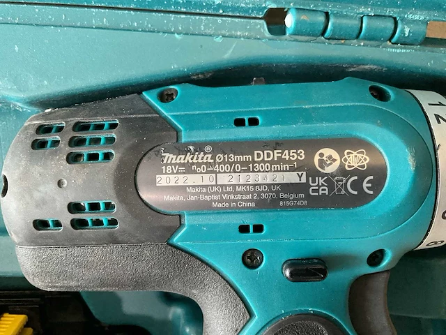 2022 makita ddf453 schroef-/boormachine - afbeelding 3 van  3