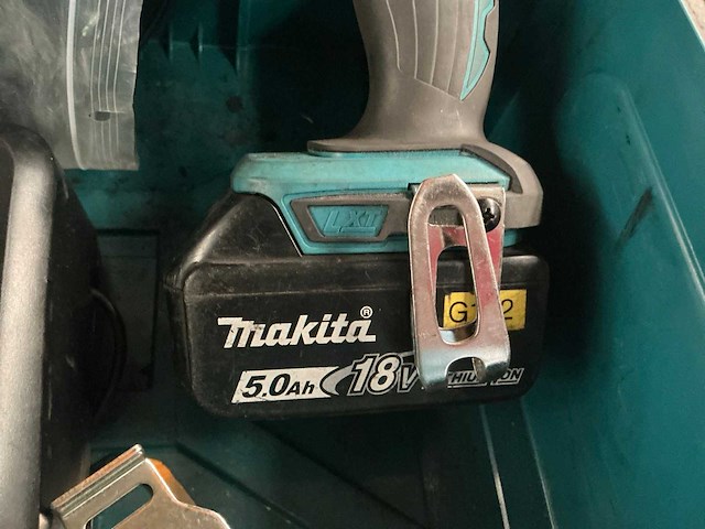 2022 makita ddf482rtj schroef/ boormachine - afbeelding 6 van  9