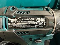 2022 makita ddf482rtj schroef/ boormachine - afbeelding 9 van  9