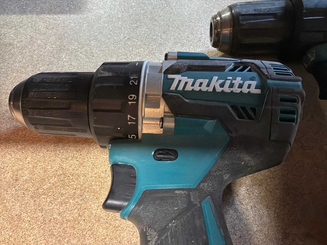 2022 makita ddf484 schroefboormachine (2x) - afbeelding 2 van  4