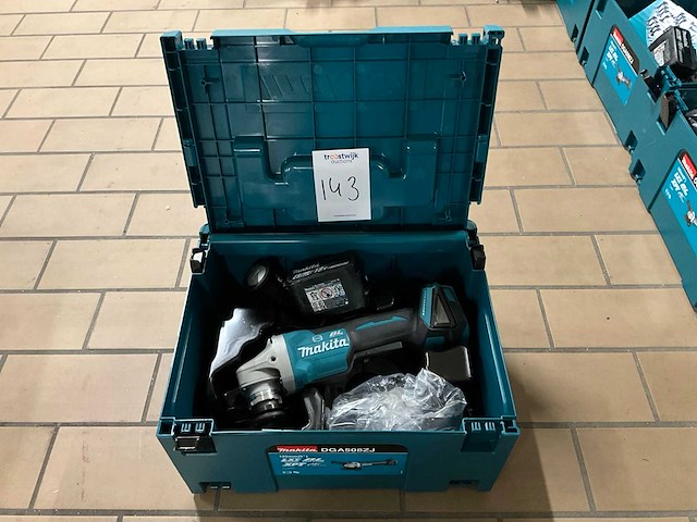 2022 makita dga 508 haakse slijpmachine - afbeelding 1 van  6