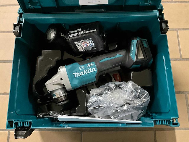 2022 makita dga 508 haakse slijpmachine - afbeelding 2 van  6