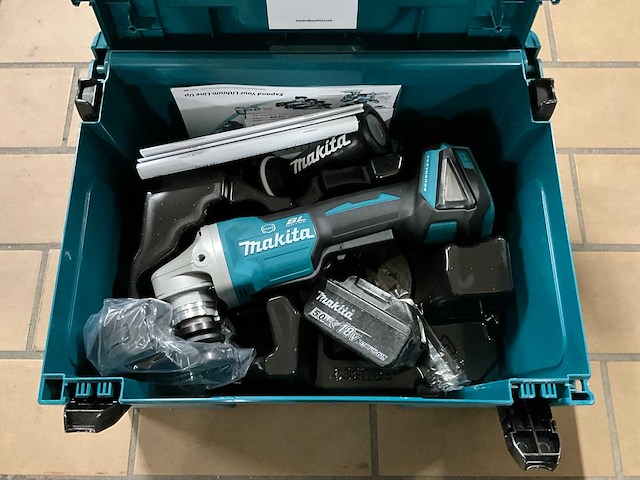 2022 makita dga 508 haakse slijpmachine - afbeelding 2 van  5