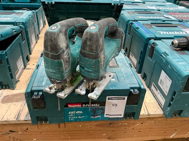 2022 makita djv182 decoupeerzaag (2x) - afbeelding 2 van  2