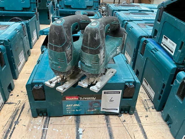 2022 makita djv182 decoupeerzaag (2x) - afbeelding 2 van  3