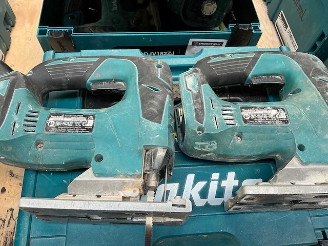2022 makita djv182 decoupeerzaag (2x) - afbeelding 3 van  3