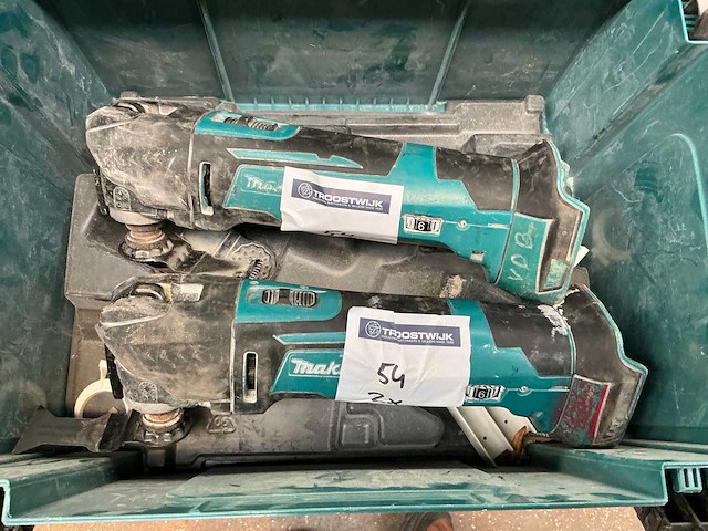 2022 makita dtm51 multi-tool (2x) - afbeelding 2 van  2