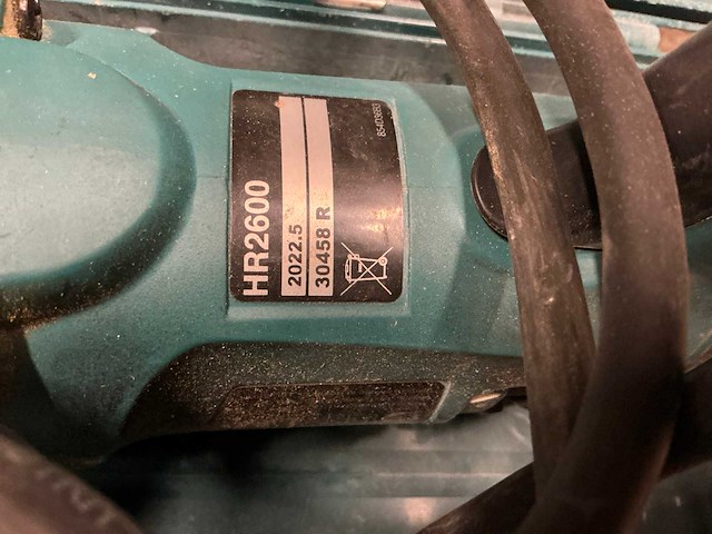 2022 makita hr2600 klopboormachine - afbeelding 3 van  3