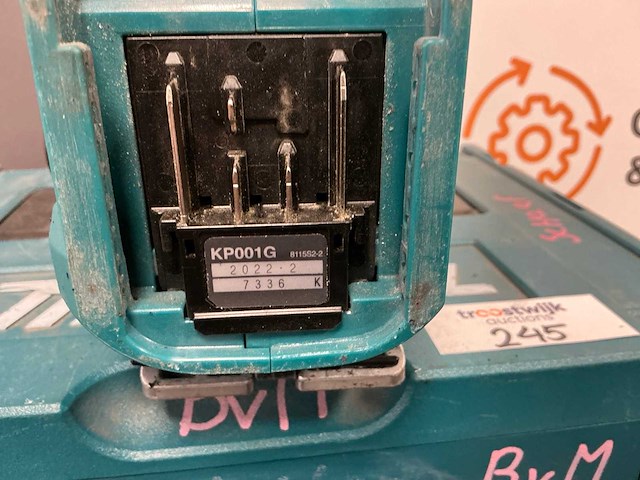 2022 makita kp001g schaafmachine - afbeelding 2 van  2