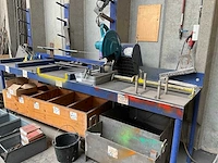 2022 makita lw1400 afkortcirkelzaagmachine - afbeelding 1 van  8