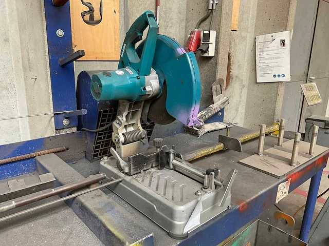 2022 makita lw1400 afkortcirkelzaagmachine - afbeelding 3 van  8