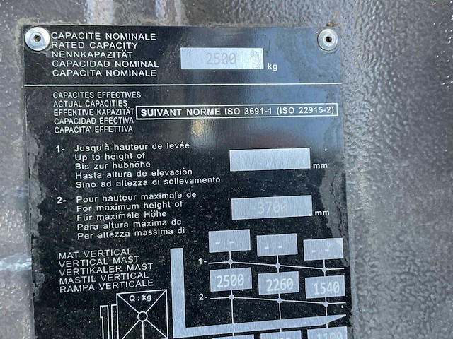 2022 manitou me 425 80v vorkheftruck (ongebruikt) - afbeelding 17 van  24