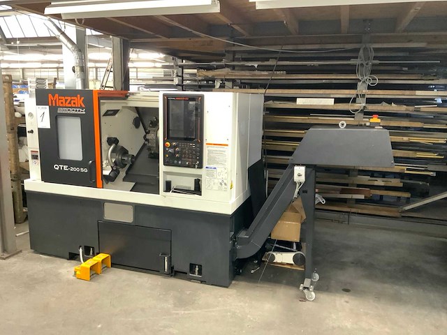 2022 mazak qte-200 sg cnc-draaibank - afbeelding 1 van  19