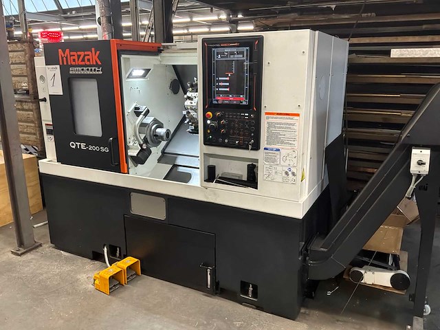 2022 mazak qte-200 sg cnc-draaibank - afbeelding 2 van  19