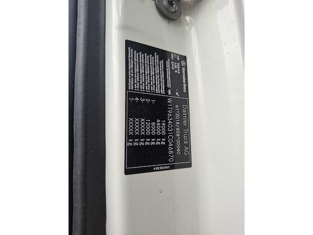 2022 mercedes-benz actros 1945 4x2 gigaspace vrachtwagen - afbeelding 22 van  29