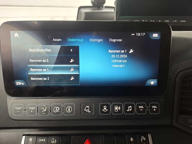 2022 mercedes-benz actros 2545 6x2 gigaspace vrachtwagen - afbeelding 13 van  35