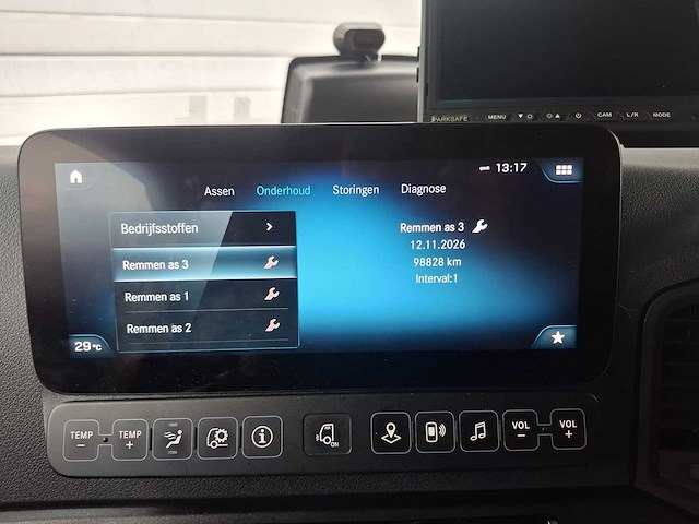 2022 mercedes-benz actros 2545 6x2 gigaspace vrachtwagen - afbeelding 11 van  35