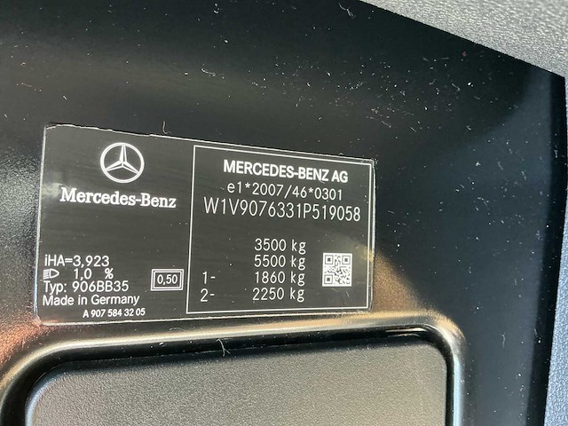 2022 mercedes-benz sprinter 317 1.9 cdi l2h2 camper - afbeelding 31 van  73