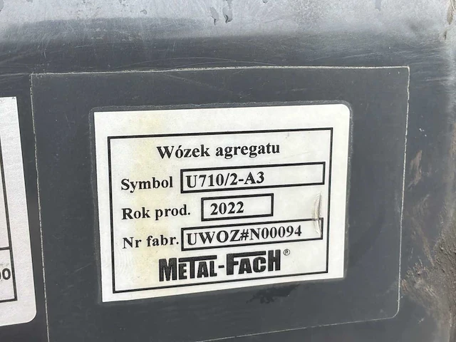 2022 metal-fach u710 schijveneg / schijvencultivator - 6 m. - afbeelding 36 van  44
