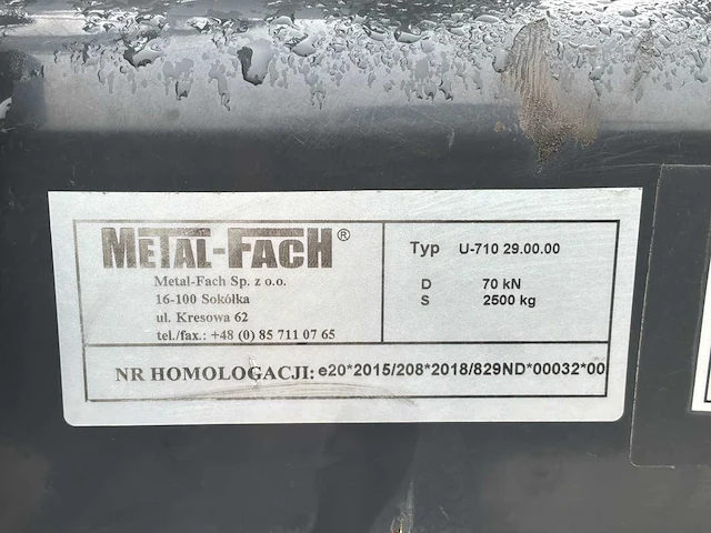 2022 metal-fach u710 schijveneg / schijvencultivator - 6 m. - afbeelding 31 van  44