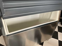 2022 metos bear bin 350 c300-vm1700 ijsblokjesmachine met opslagbunker - afbeelding 3 van  7