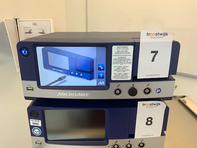 2022 microaire 5020 instrumenten bedieningsconsole - afbeelding 2 van  7