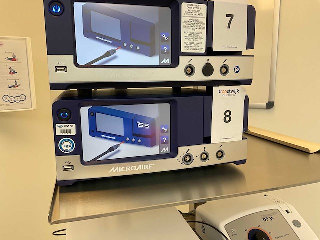2022 microaire 5020 instrumenten bedieningsconsole - afbeelding 4 van  6