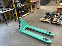 2022 mitsubishi me25mptp hand hydraulische palletwagen - afbeelding 1 van  5