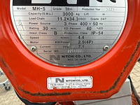 2022 nitchi mh5 kettingtakel - afbeelding 2 van  11