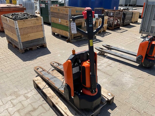 2022 noblelift pte15n elektrische palletwagen - afbeelding 2 van  8