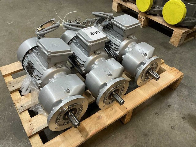 2022 nord drivesystems elektromotor 1,1kw (4x) - afbeelding 1 van  5