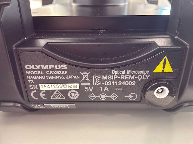 2022 olympus ckx53sf celcultuurmicroscoop - afbeelding 7 van  8