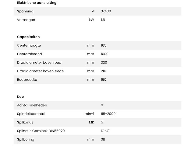2022 optiturn tm3310d horizontale draaibank - afbeelding 10 van  23