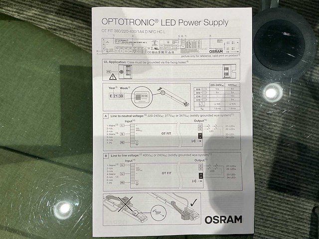2022 osram (inventronics) ot fit 380/220-400/1a4 d nfc hc l drivers (250x) - afbeelding 11 van  16