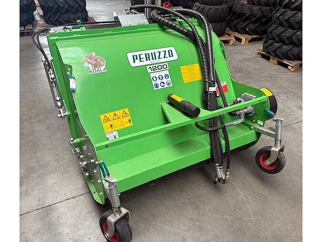 2022 peruzzo koala 1200 klepelmaaier voor avant - afbeelding 6 van  13