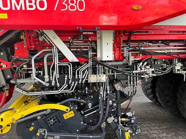 2022 pottinger jumbo 7380 dwm tandem opraapwagen - afbeelding 11 van  44