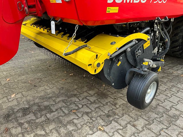 2022 pottinger jumbo 7380 dwm tandem opraapwagen - afbeelding 15 van  44