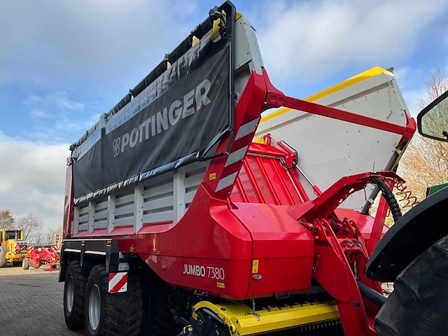 2022 pottinger jumbo 7380 dwm tandem opraapwagen - afbeelding 28 van  44