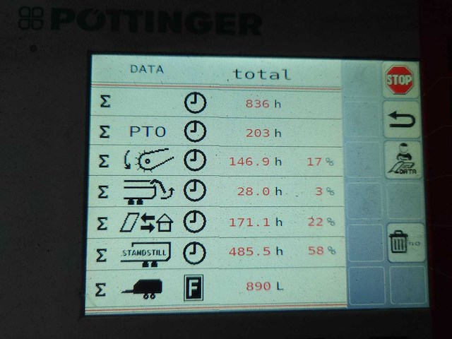 2022 pottinger jumbo 7380 dwm tandem opraapwagen - afbeelding 33 van  41