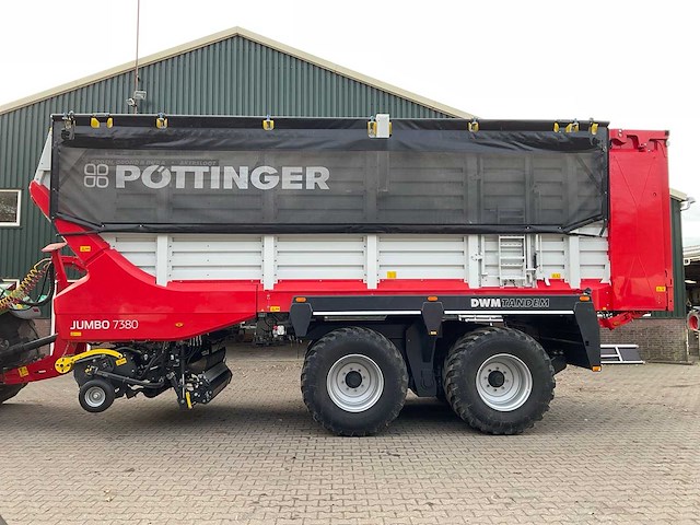 2022 pottinger jumbo 7380 dwm tandem opraapwagen - afbeelding 38 van  41