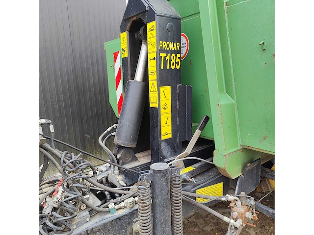 2022 pronar t185 container haakarm aanhanger met 4 containers - afbeelding 3 van  26