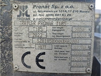 2022 pronar t185 container haakarm aanhanger met 4 containers - afbeelding 7 van  26